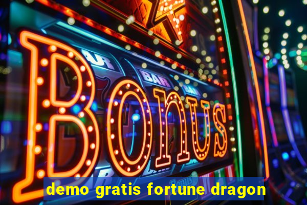 demo gratis fortune dragon